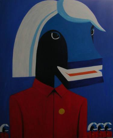 Original Modern Horse Paintings by Li Zhien