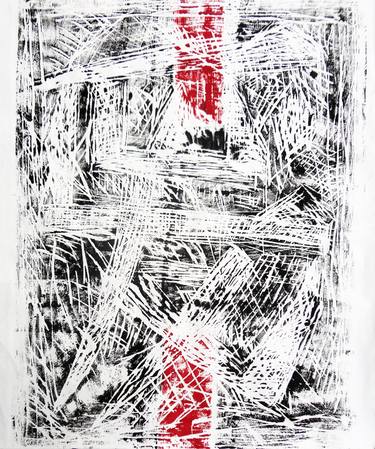 Print of Abstract Love Printmaking by Li Zhien