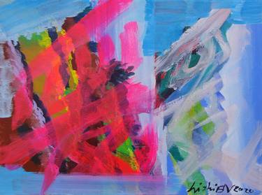 Original Abstract Expressionism Abstract Paintings by Li Zhien