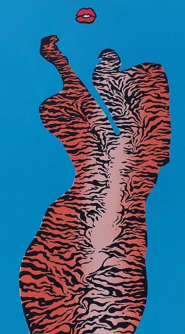 Print of Abstract Erotic Printmaking by Lawrence Douglas Davis