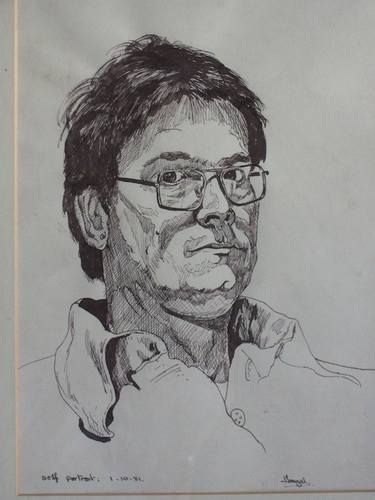 Original Realism Portrait Drawings by Lawrence Douglas Davis