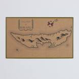 Map of Israel Island 2 by Liat Livni