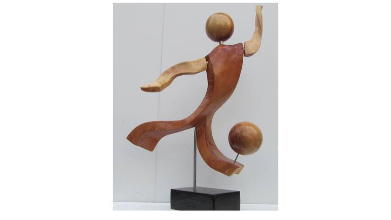 Original Sports Sculpture by Gonz Jove