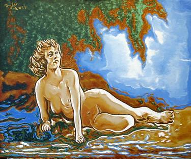 Print of Art Deco Nude Paintings by B W Tyler