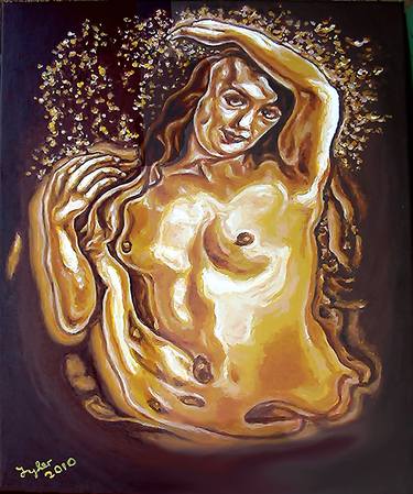Print of Art Deco Nude Paintings by B W Tyler