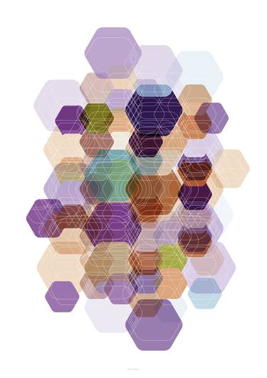 Hexagon & Game Colors III - Limited edition #10 of 50 thumb