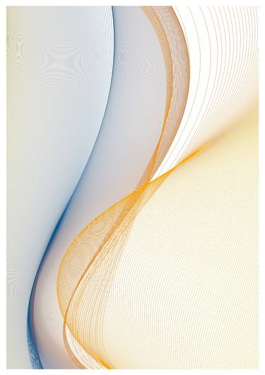 Original Abstract Love Mixed Media by Katia Iosca