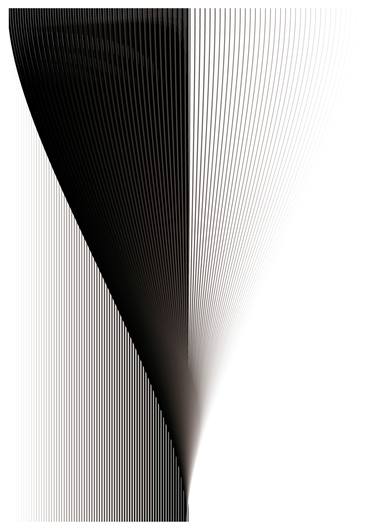 Original Abstract Architecture Mixed Media by Katia Iosca