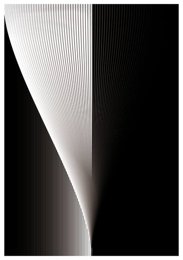 Original Abstract Architecture Mixed Media by Katia Iosca