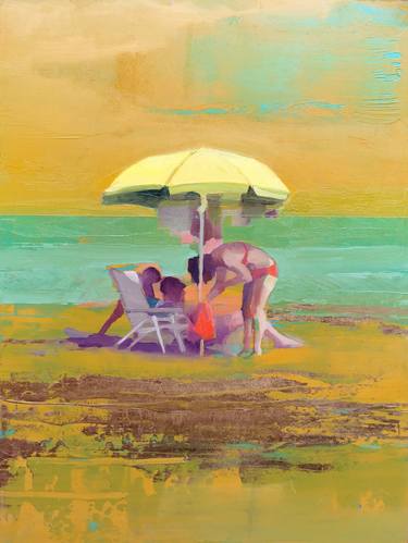 Original Beach Paintings by Carmen Montero