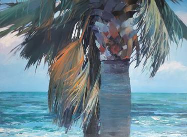 Original Realism Beach Paintings by Carmen Montero