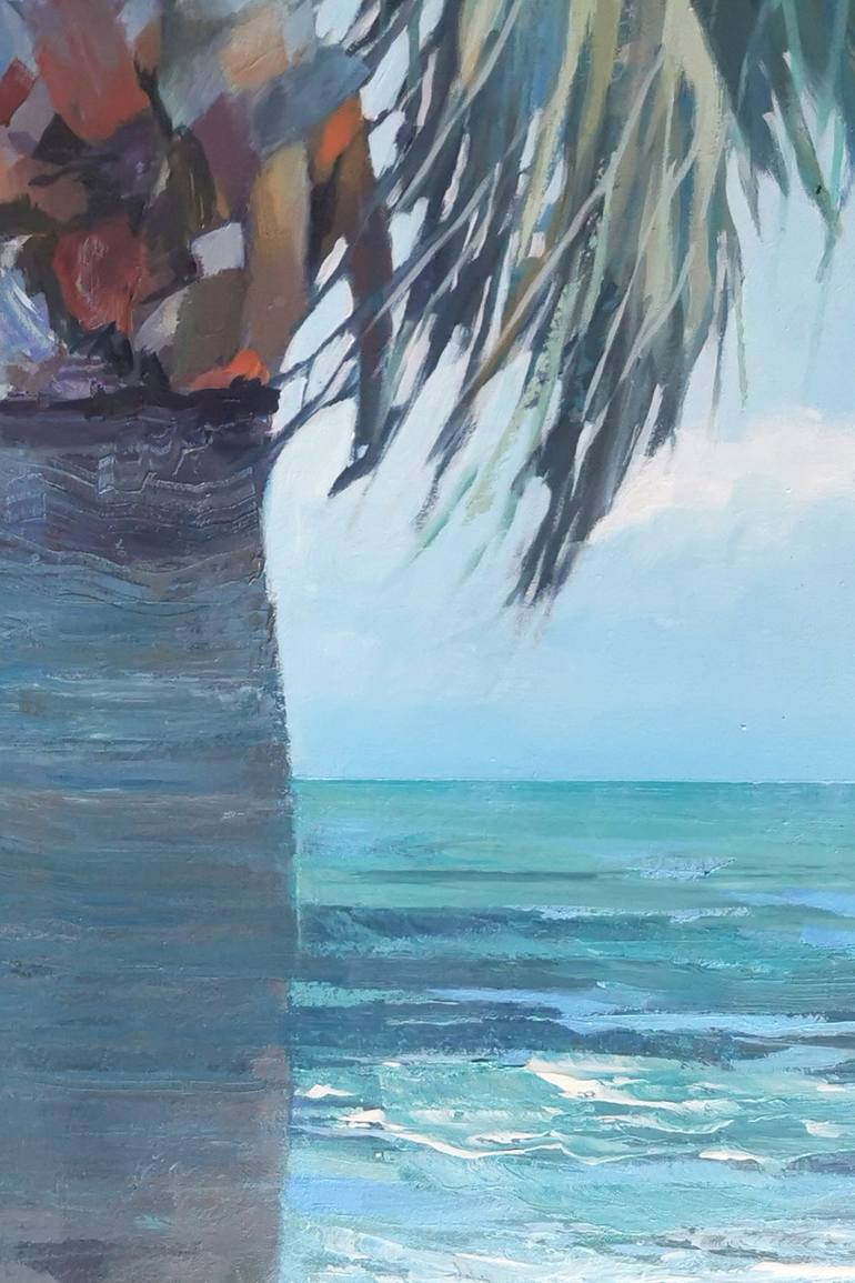 Original Realism Beach Painting by Carmen Montero
