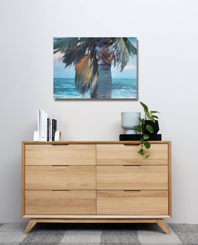 Original Realism Beach Painting by Carmen Montero