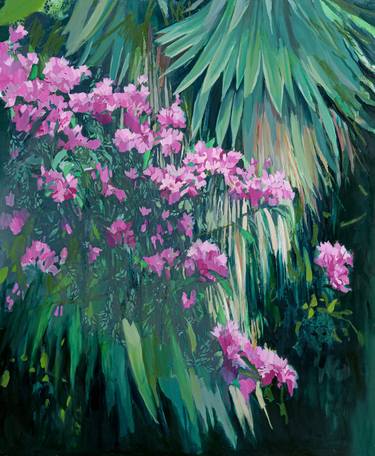 Original Expressionism Floral Paintings by Carmen Montero