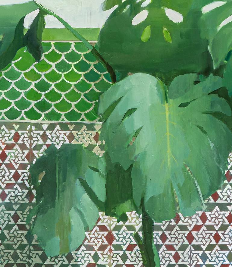 Original Expressionism Nature Painting by Carmen Montero