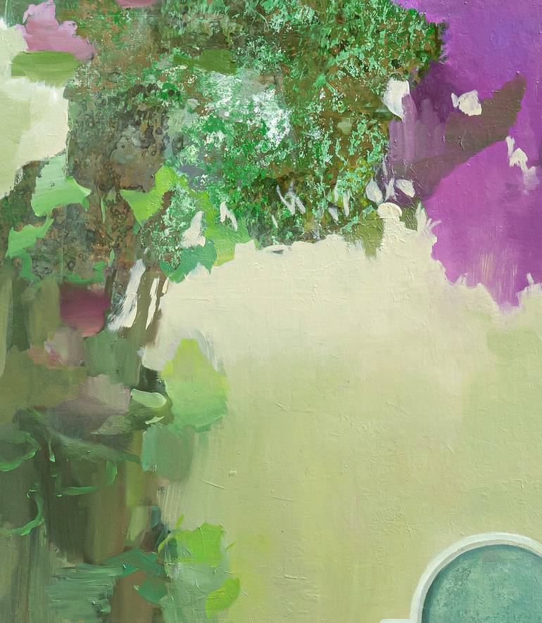 Original Figurative Garden Painting by Carmen Montero