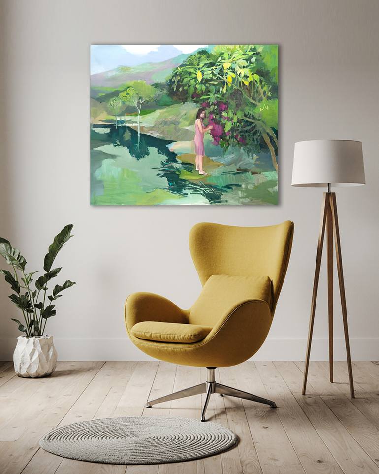 Original Figurative Nature Painting by Carmen Montero