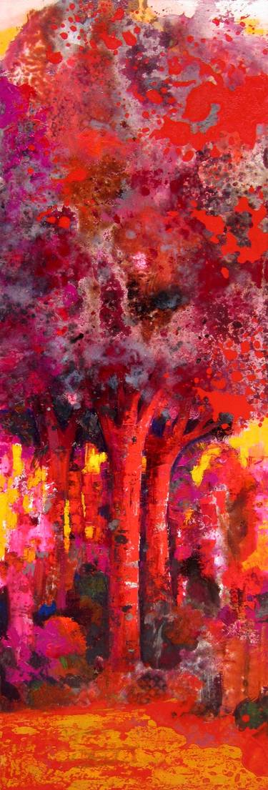 Original Abstract Nature Paintings by Carmen Montero