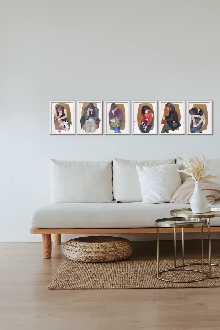 Original Figurative People Painting by Carmen Montero