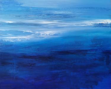 Original Abstract Seascape Paintings by Carmen Montero