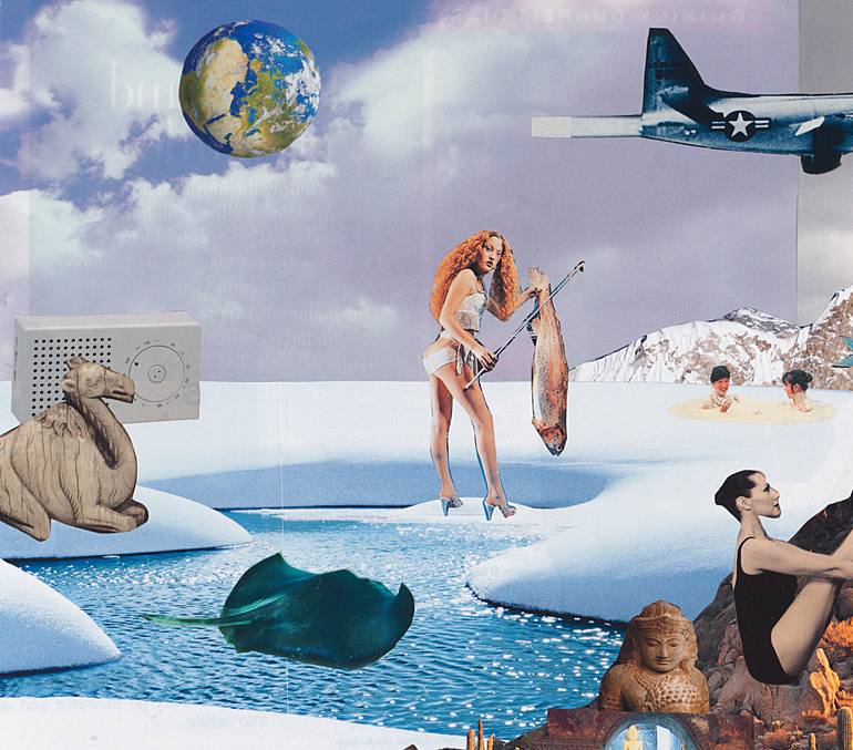Original Surrealism Other Collage by Preston Jones