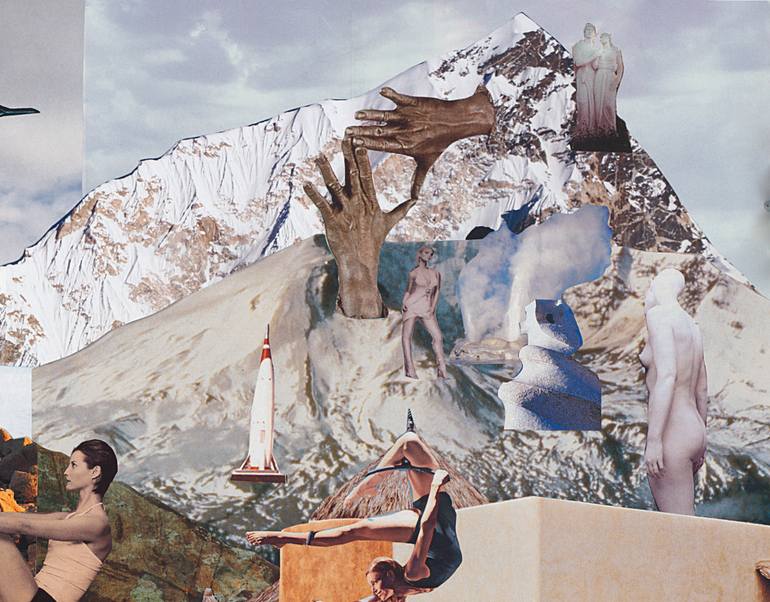 Original Surrealism Other Collage by Preston Jones