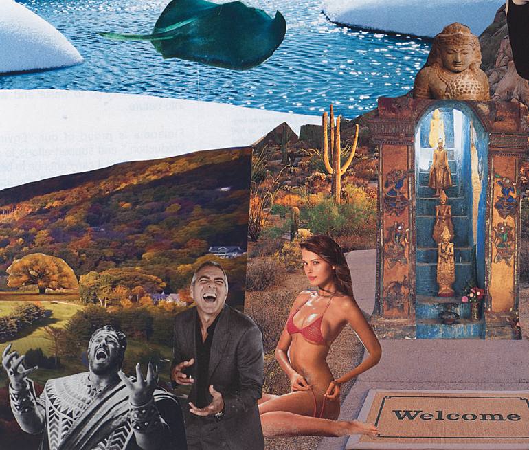 Original Surrealism Other Collage by Preston Jones