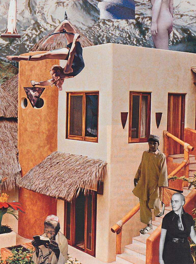Original Surrealism Other Collage by Preston Jones