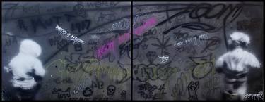 Original Graffiti Paintings by d-Egon Zuodar