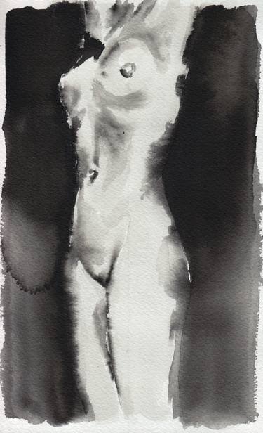 Original Nude Drawings by Marion Costentin