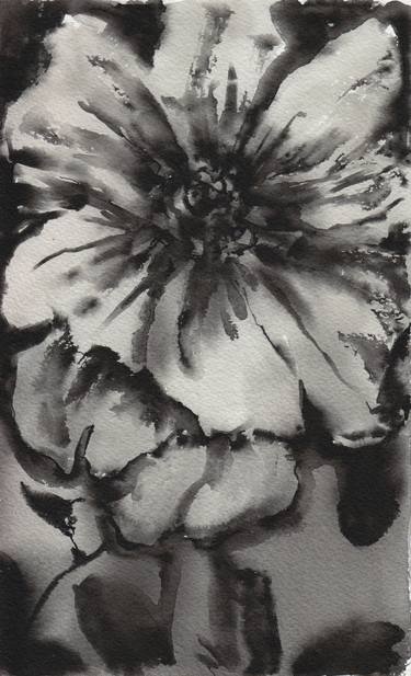 Original Floral Drawings by Marion Costentin