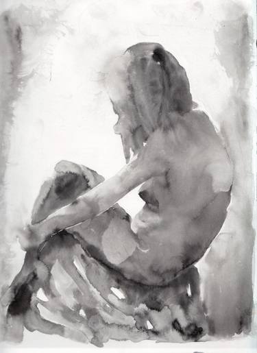 Original Nude Drawings by Marion Costentin