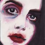 Self-Portrait After Eating Cherries by Marion Costentin