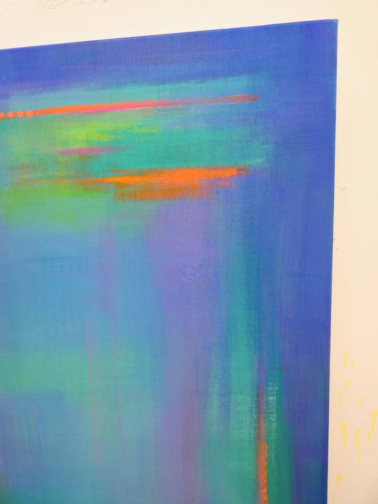 Original Abstract Expressionism Abstract Painting by Katherine Evans