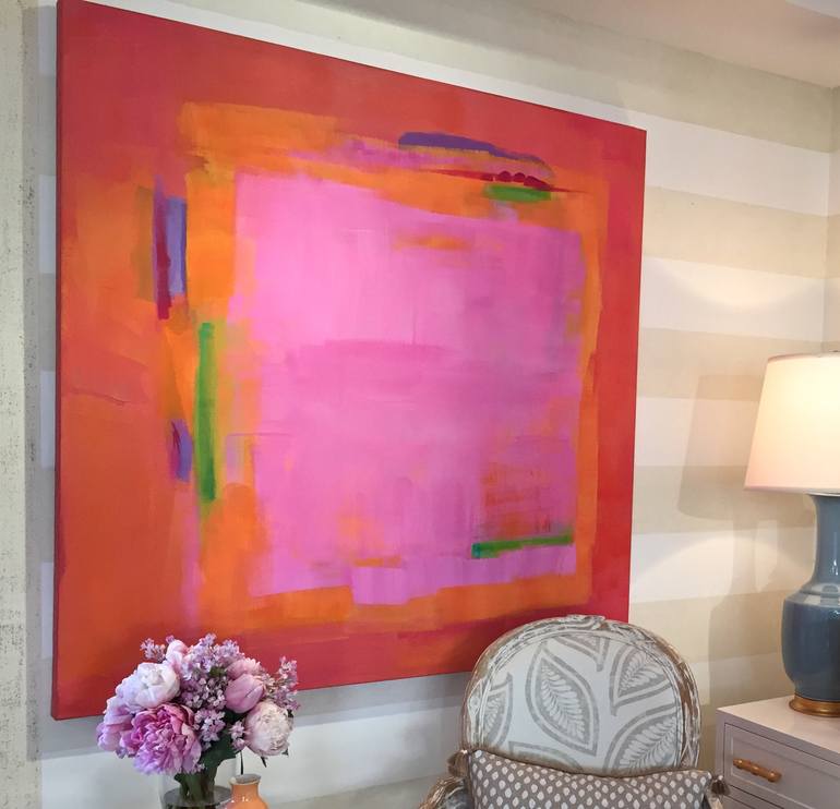 Original Abstract Painting by Katherine Evans