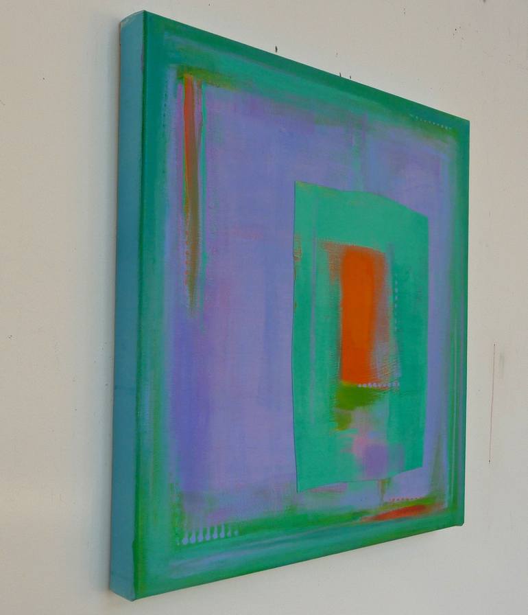 Original Abstract Expressionism Abstract Painting by Katherine Evans