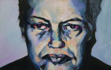 Original Expressionism Portrait Paintings by Anne Katrin Wille