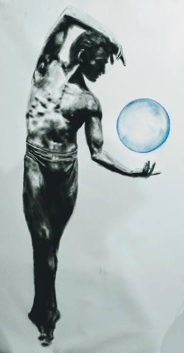 Original Figurative People Painting by Gautam Patole