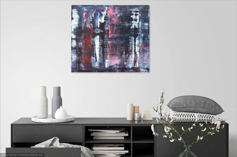 Original Abstract Expressionism Abstract Painting by Anton Rakun