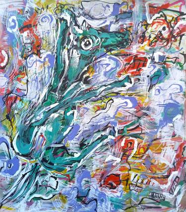 Original Abstract Expressionism Abstract Paintings by Anton Rakun