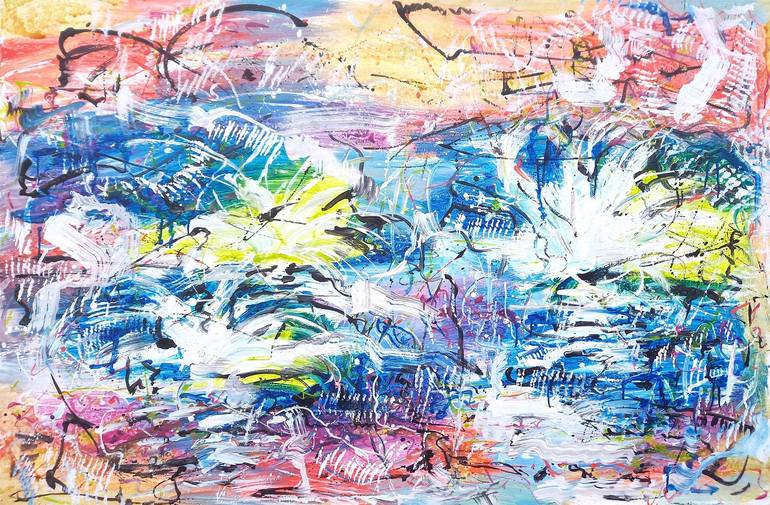 Print of Abstract Expressionism Abstract Paintings by Anton Rakun