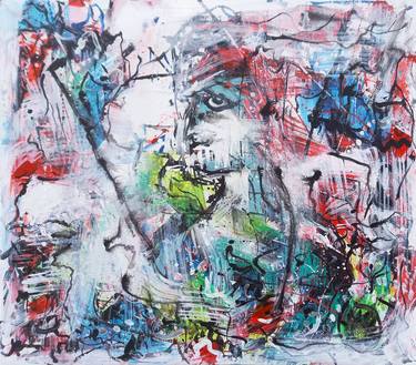 Original Abstract Expressionism Abstract Paintings by Anton Rakun
