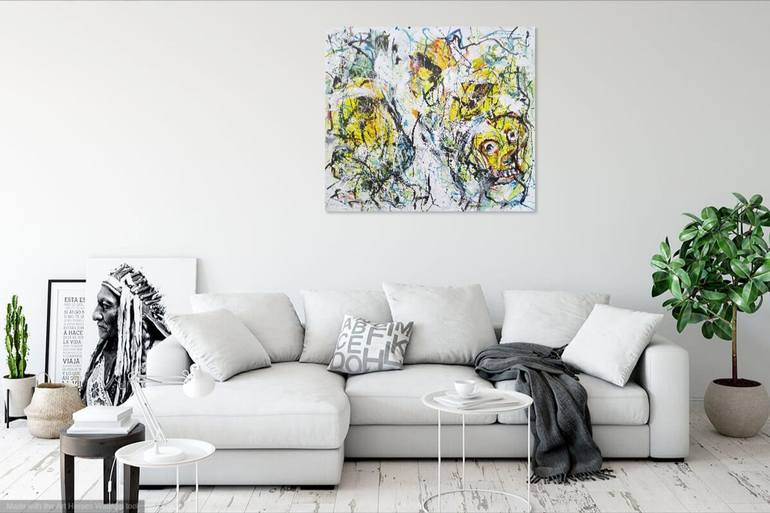 Original Abstract Painting by Anton Rakun