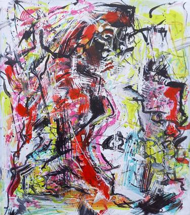 Original Abstract Expressionism Abstract Paintings by Anton Rakun