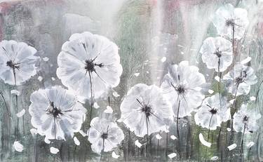 Original Abstract Floral Paintings by Anton Rakun