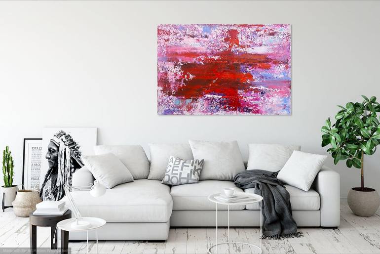 Original Abstract Expressionism Abstract Painting by Anton Rakun