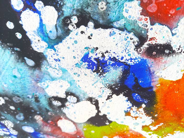 Original Abstract Expressionism Abstract Painting by Anton Rakun