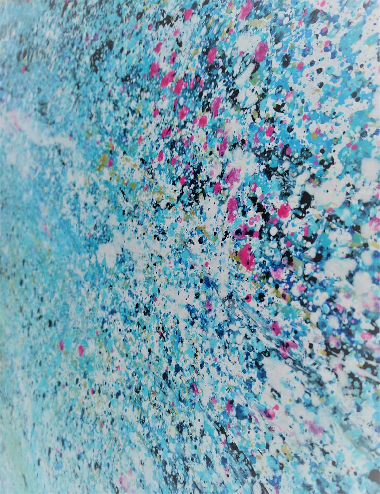 Original Abstract Expressionism Abstract Painting by Anton Rakun