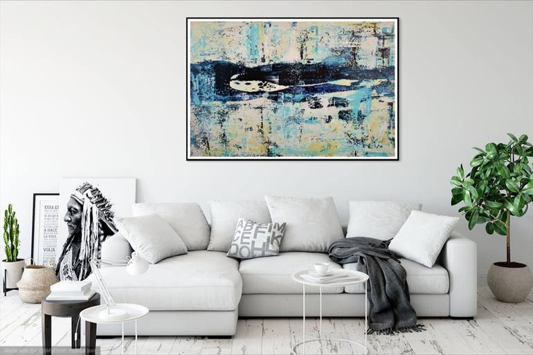 Original Abstract Expressionism Abstract Painting by Anton Rakun