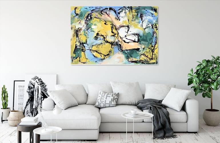 Original Abstract Painting by Anton Rakun